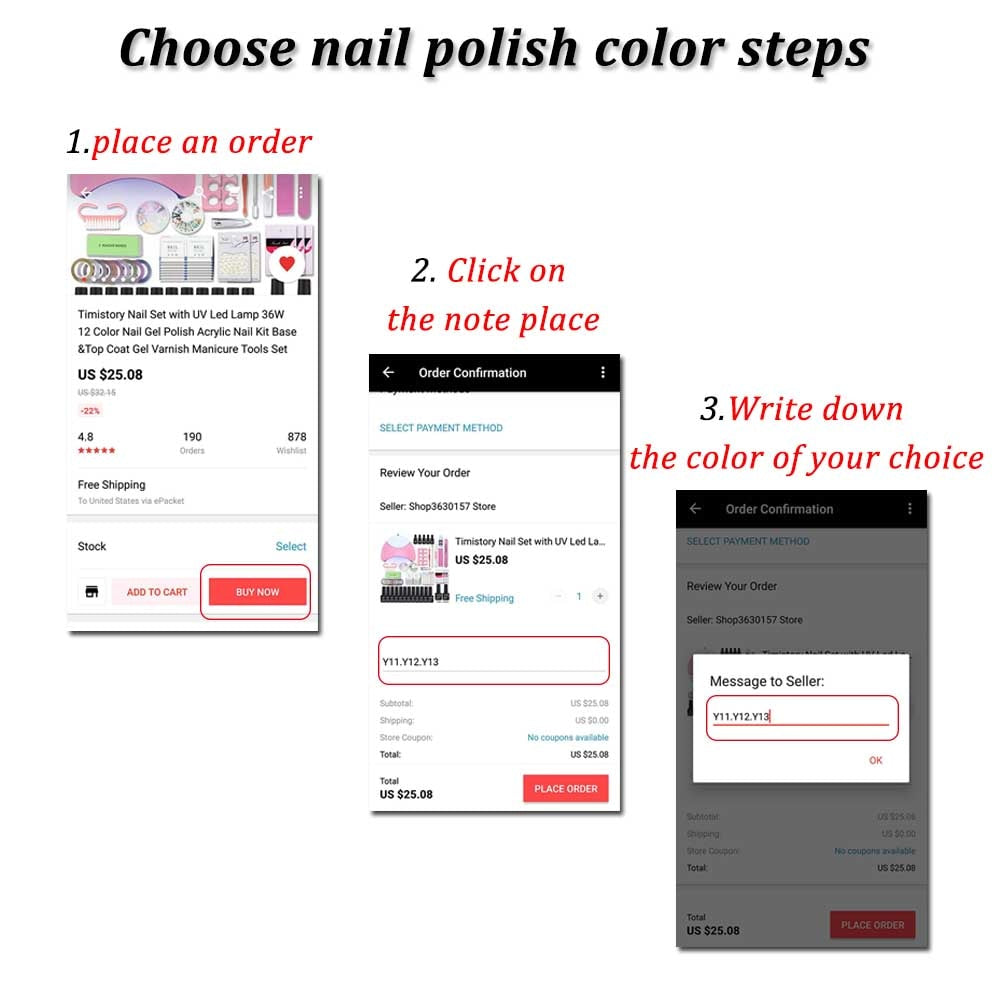 Nail Lamp Set Nail Lamp Set